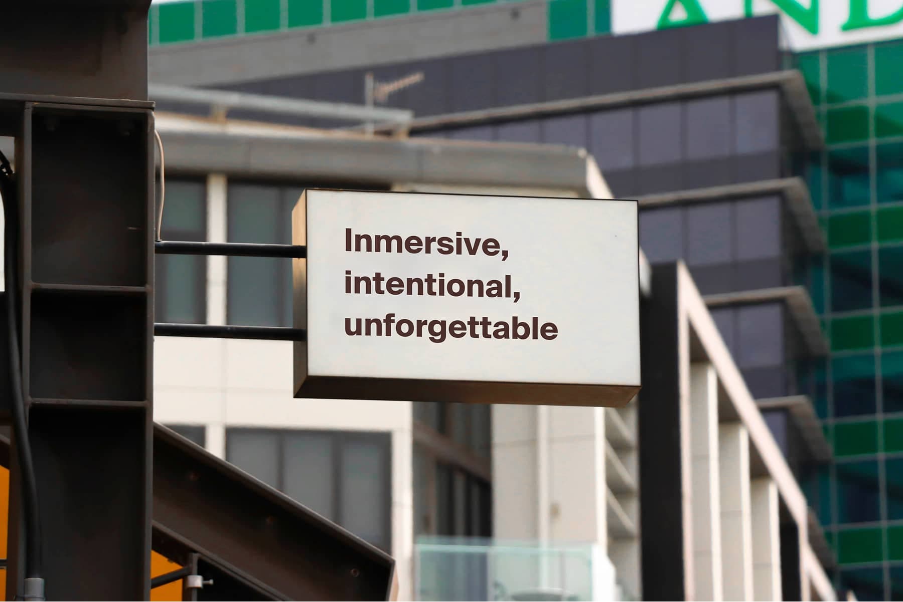 experiences image: immersive, intentional, unforgettable